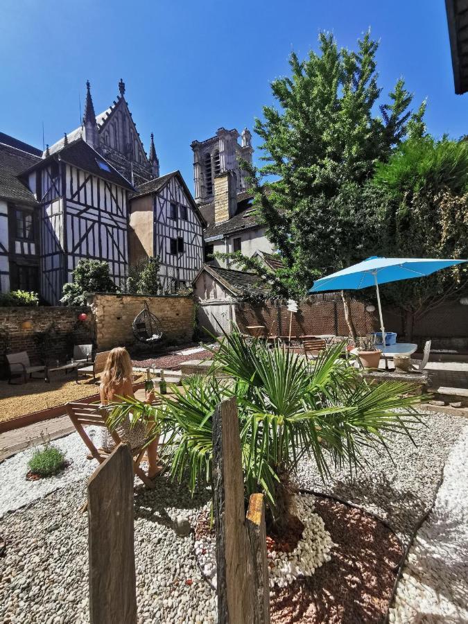 La Marmotte De La Cathedrale - Calme - Jardin Apartment Troyes Ngoại thất bức ảnh